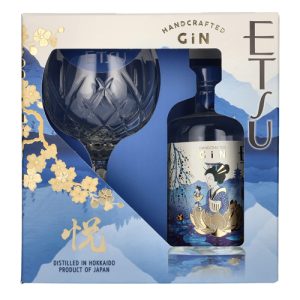 ETSU JAPANESE HANDCRAFTED GIN 0.7L 43% GIFT BOX