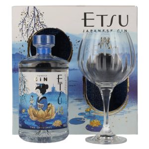 ETSU JAPANESE GIN THE ORIGINAL 0.7L 43% GIFT BOX + ČAŠA