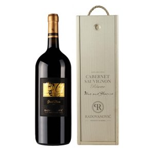 RADOVANOVIĆ CABERNET SAUVIGNON GRAND RESERVE MAGNUM 1.5L GIFT BOX