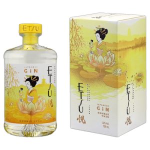 ETSU JAPANESE GIN DOUBLE YUZU 0.7L 43% GIFT BOX