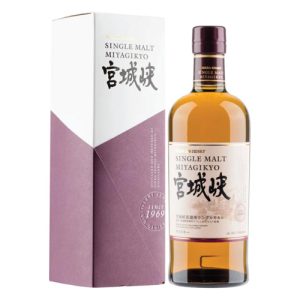 NIKKA WHISKY MIYAGIKYO SINGLE MALT 0.7L 45% GIFT BOX