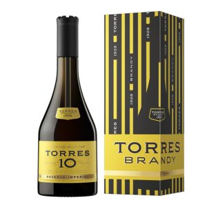 TORRES BRANDY 10 YO 0.70L GIFT BOX 38%