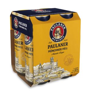 PAULANER PIVO 0.50L LIMENKA ORIGINAL MUNCHNER 4 PACK alc.4.9%